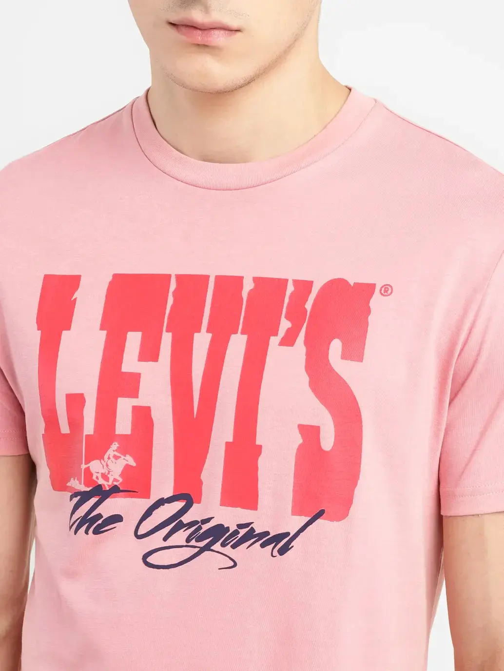 Men's Brand Logo Slim Fit T-Shirt 5