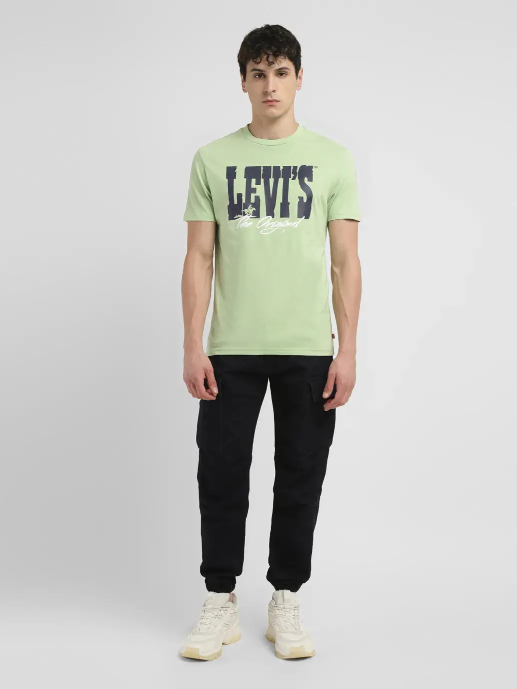 Men's Brand Logo Slim Fit T-Shirt 1