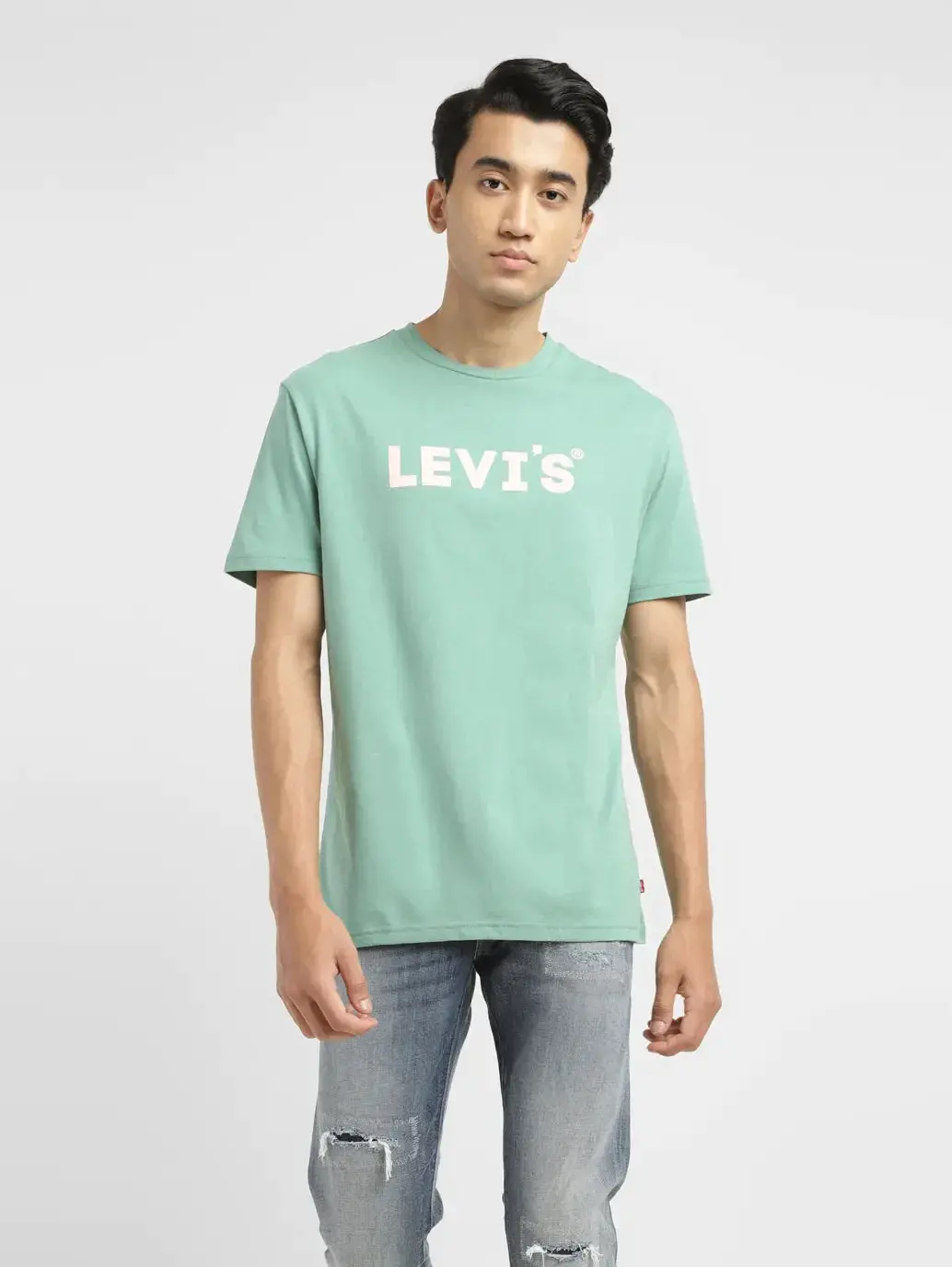 Men's Brand Logo Slim Fit T-Shirt 1
