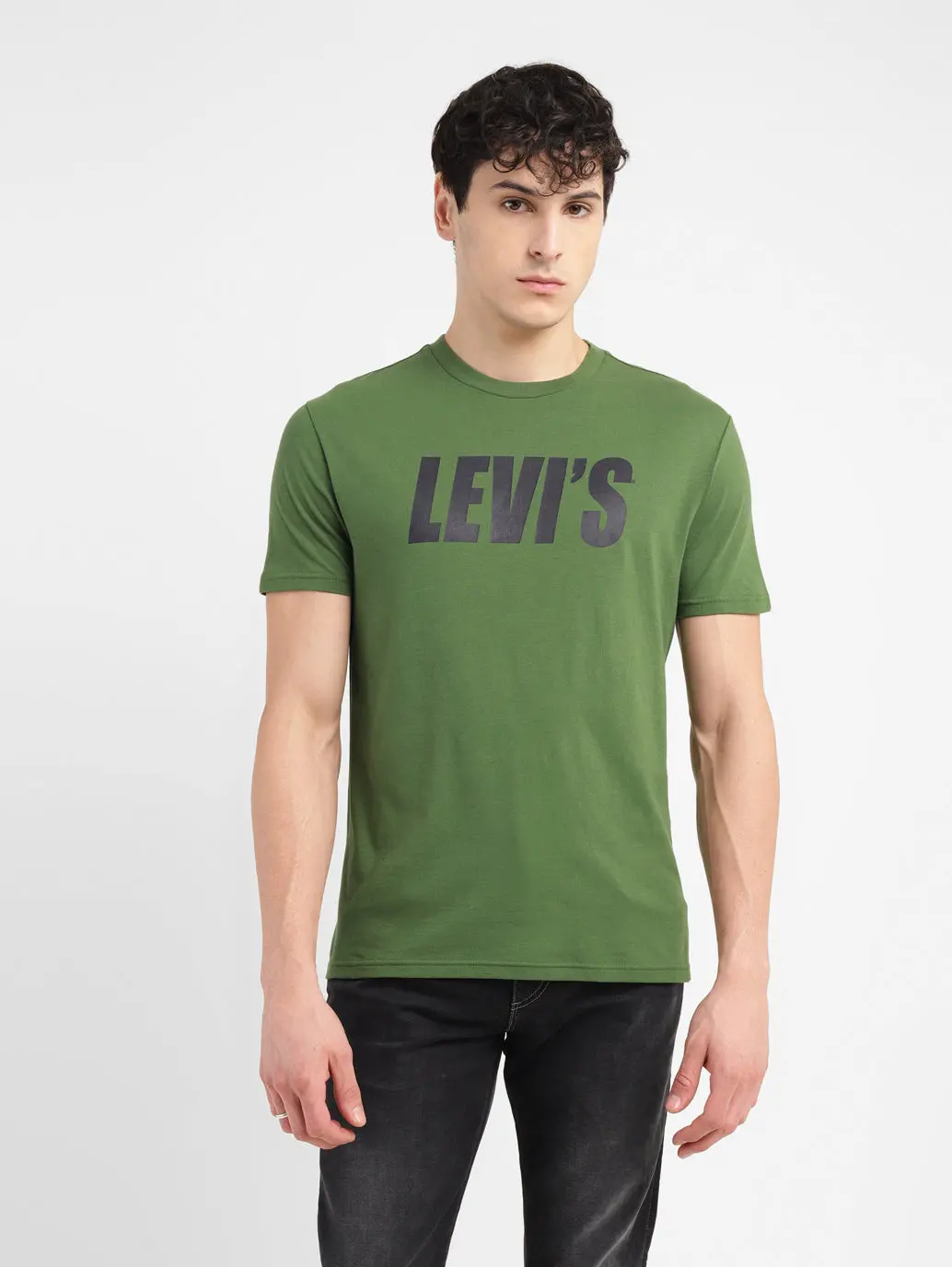 Men's Brand Logo Slim Fit T-Shirt 2