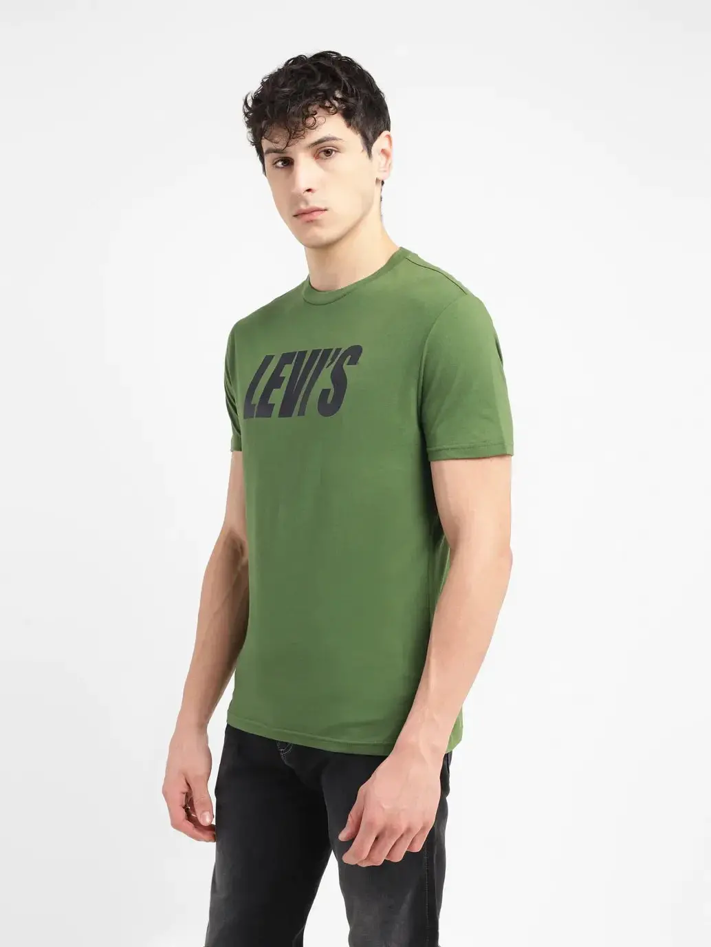 Men's Brand Logo Slim Fit T-Shirt 4