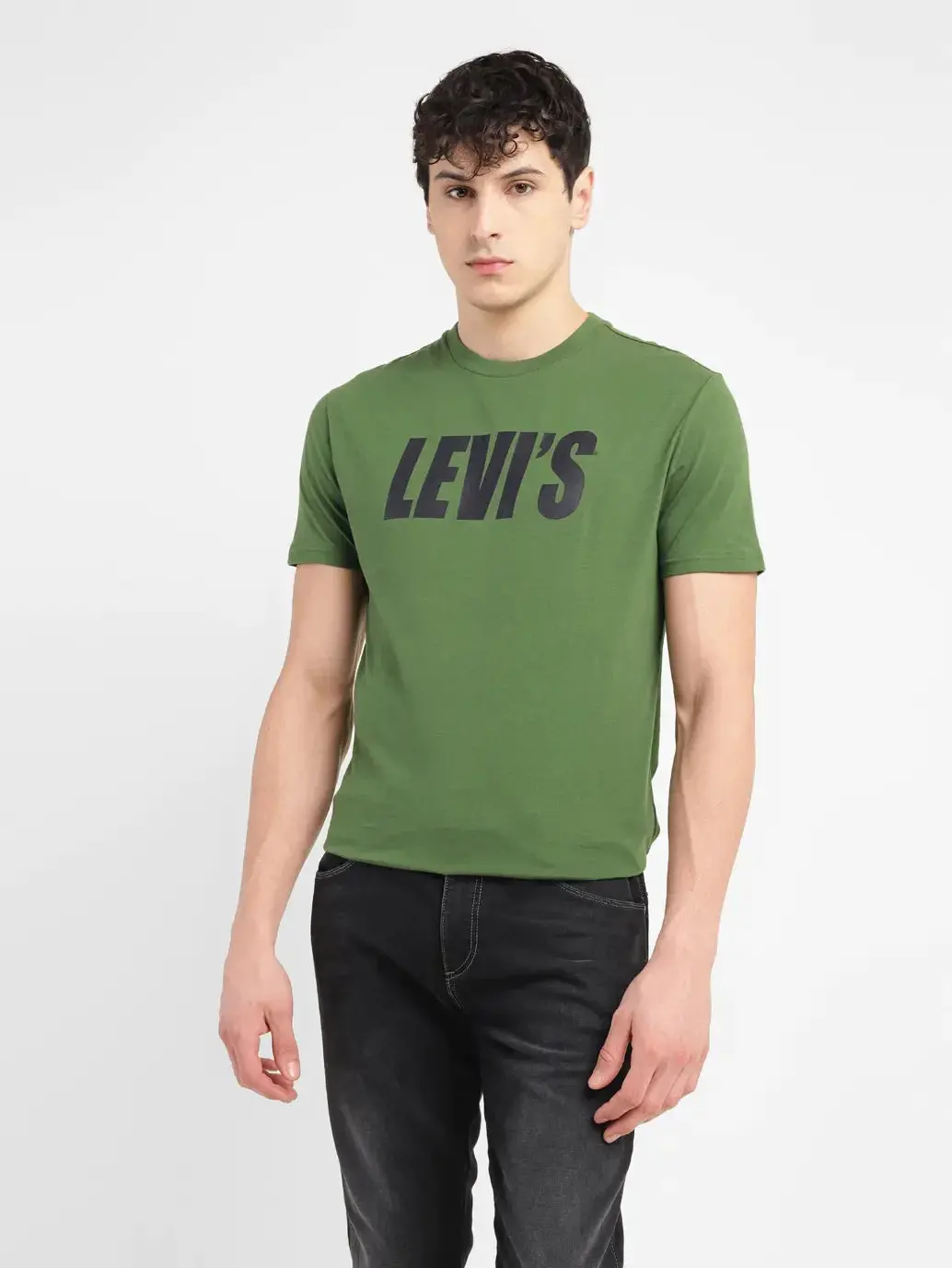 Men's Brand Logo Slim Fit T-Shirt 6