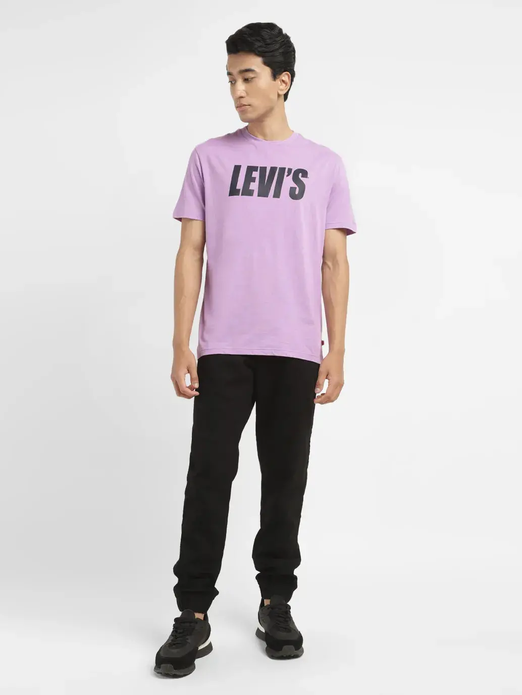 Men's Brand Logo Slim Fit T-Shirt 1