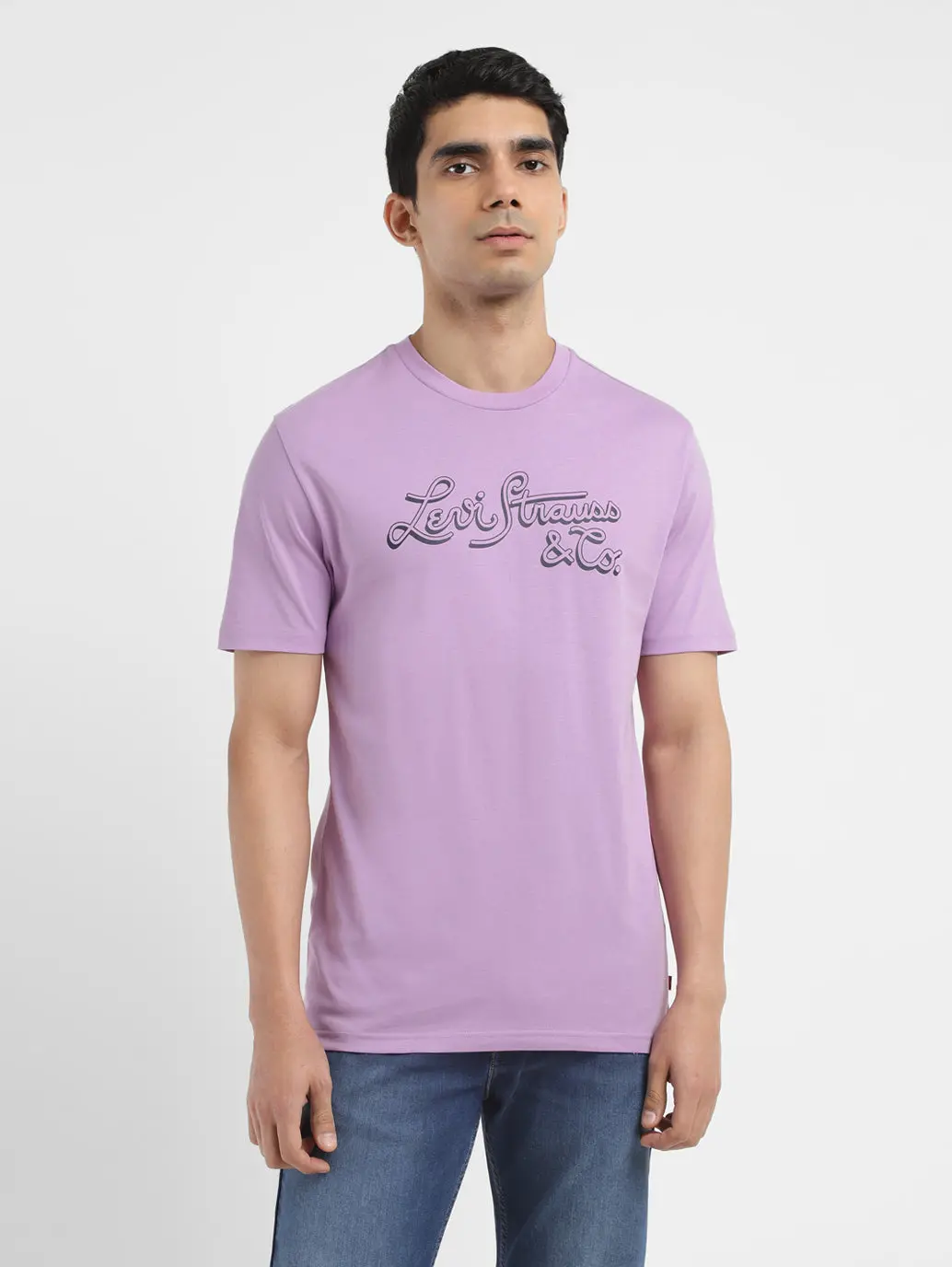 Men's Brand Logo Crew Neck T-Shirt 2