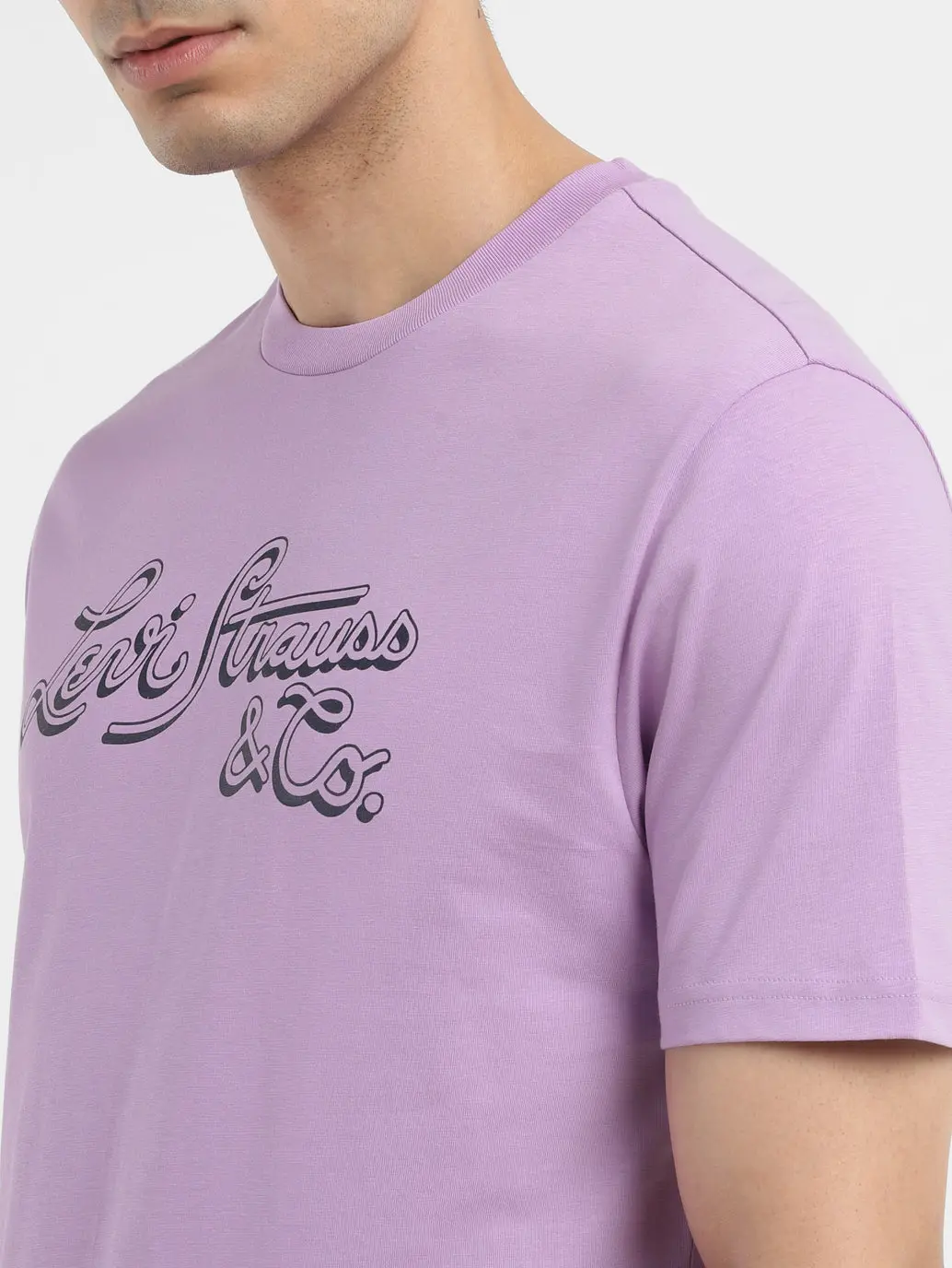 Men's Brand Logo Crew Neck T-Shirt 5