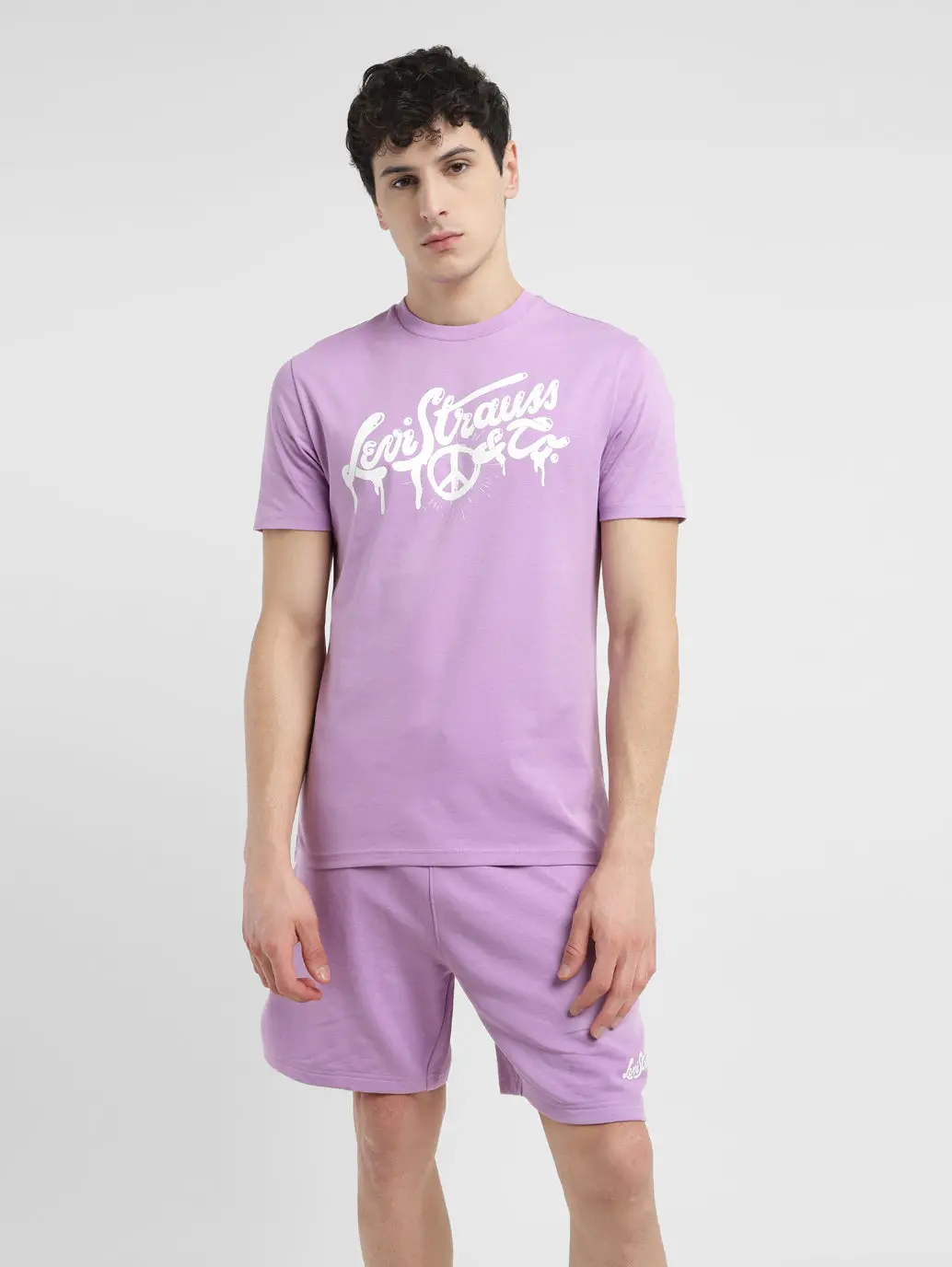 Men's Graphic Print Crew Neck T-Shirt 1