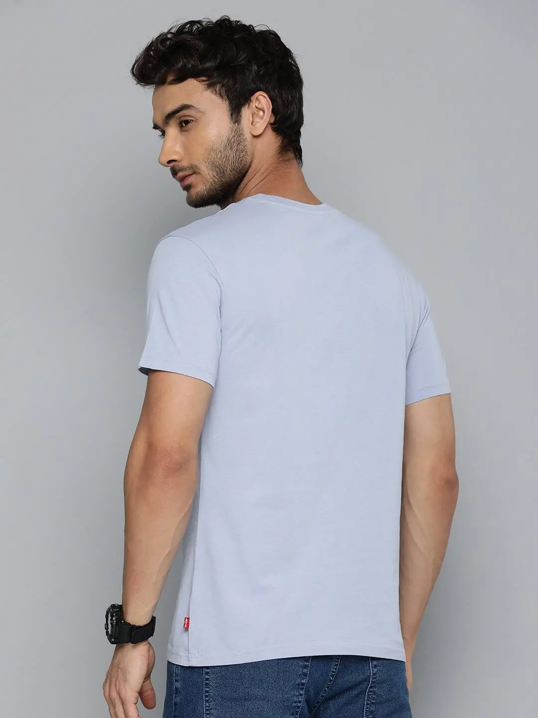 Men's Graphic Print Crew Neck T-Shirt 4