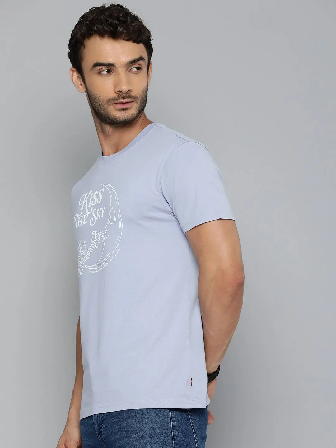 Men's Graphic Print Crew Neck T-Shirt 3