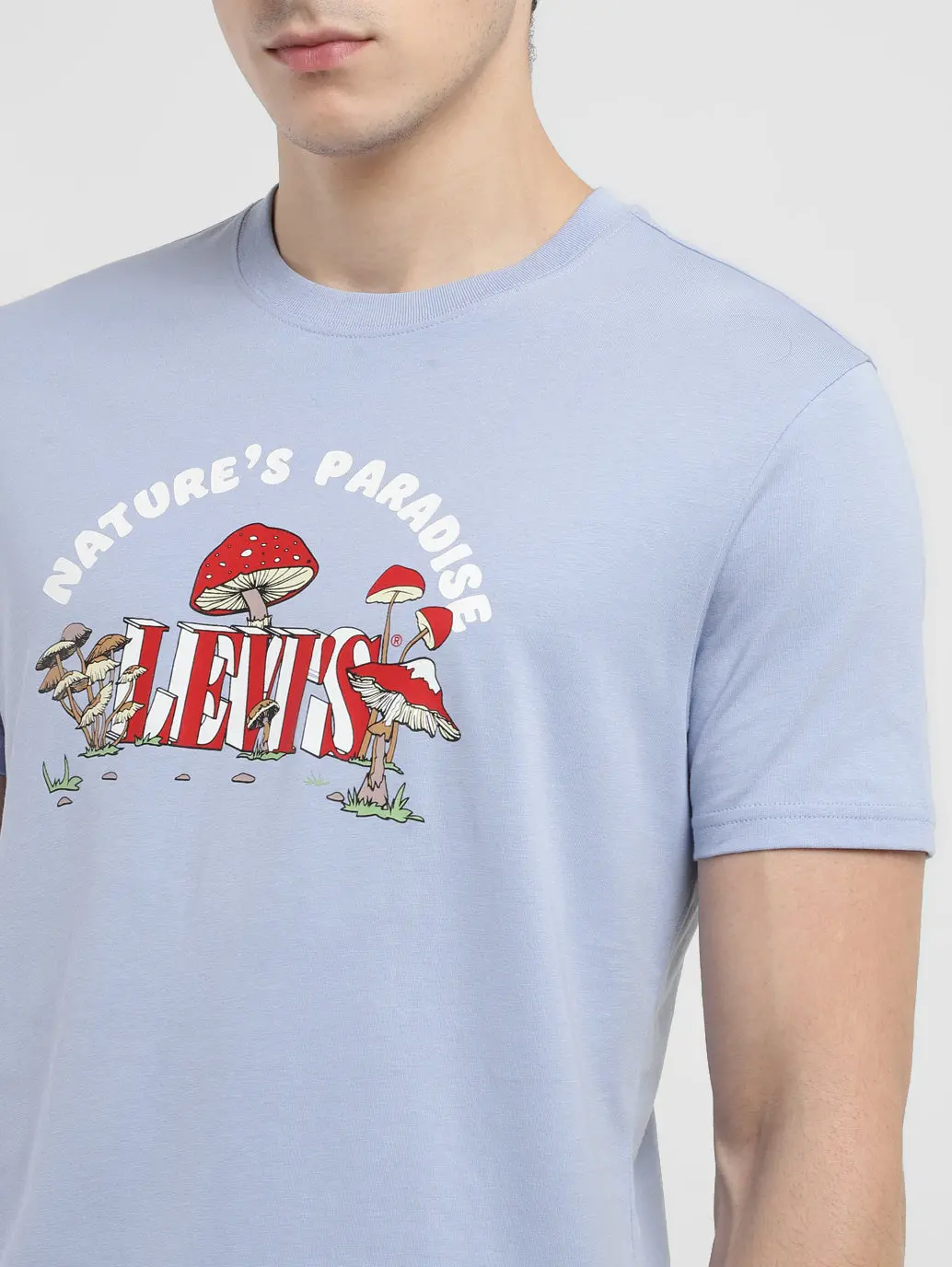 Men's Graphic Print Crew Neck T-Shirt 5