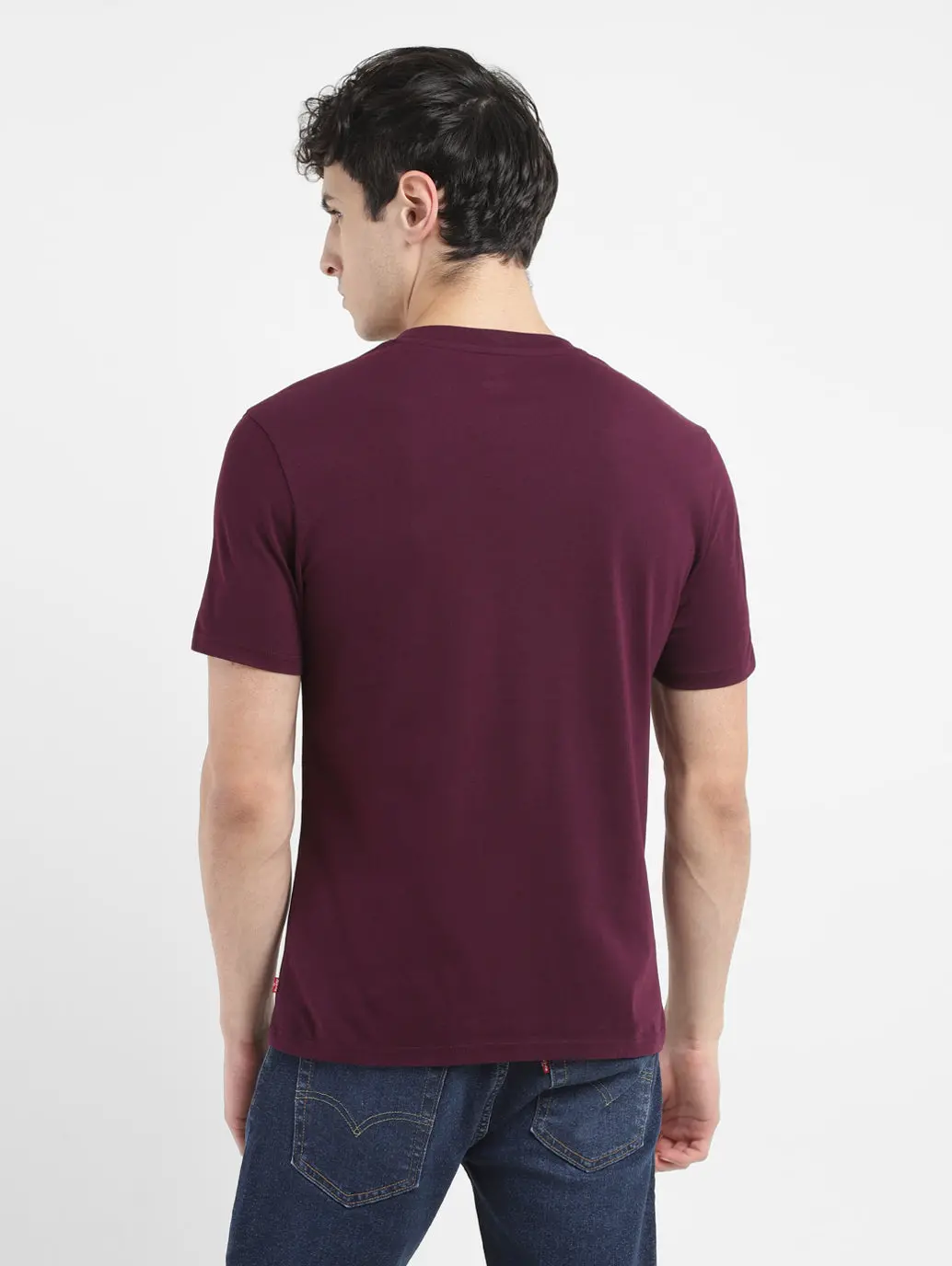 Men's Brand Logo Crew Neck T Shirt 3