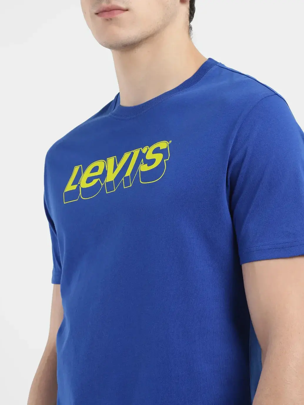 Men's Brand Logo Crew Neck T Shirt 5