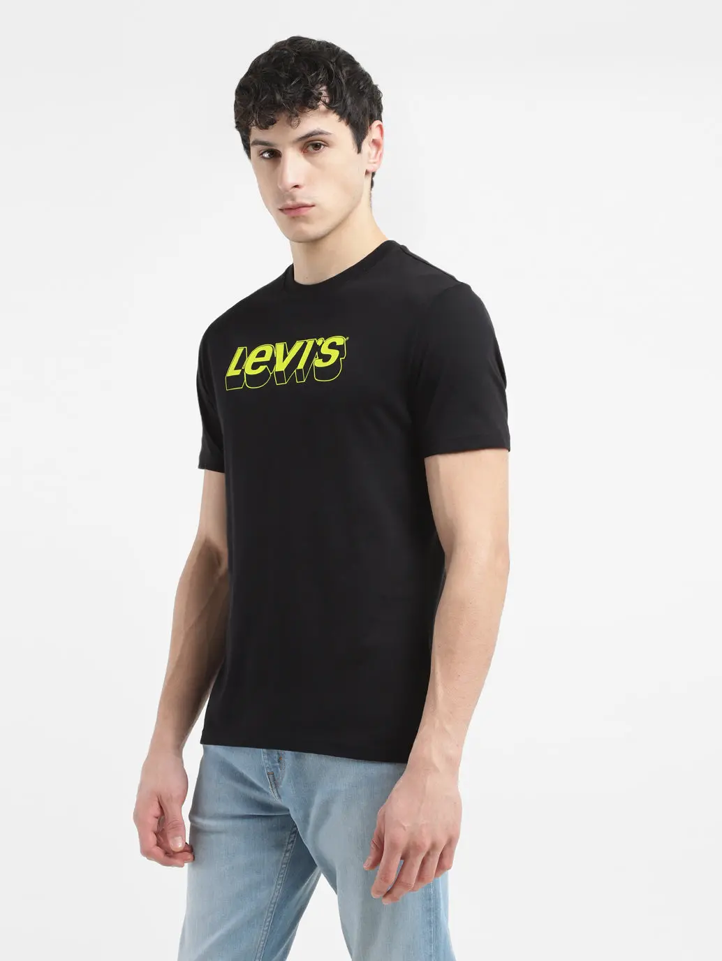 Men's Brand Logo Crew Neck T-Shirt 3