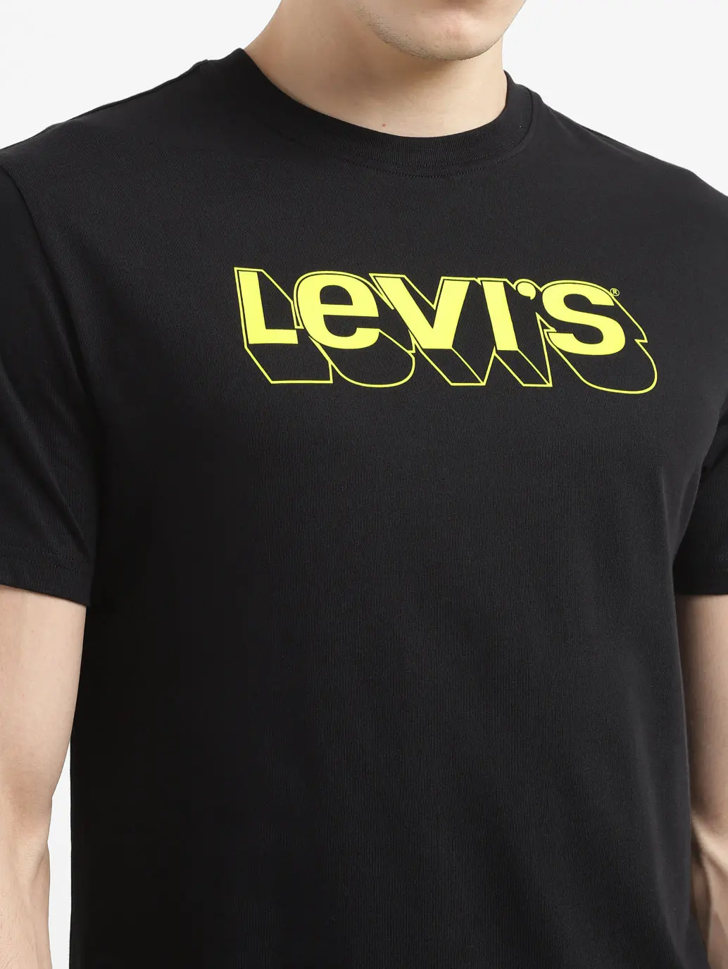 Men's Brand Logo Crew Neck T-Shirt 4
