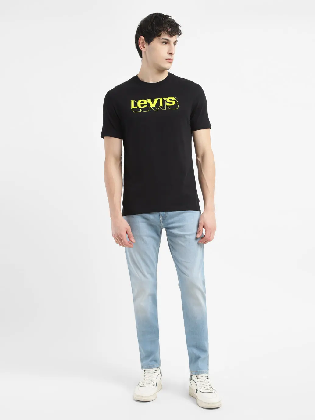 Men's Brand Logo Crew Neck T-Shirt 5