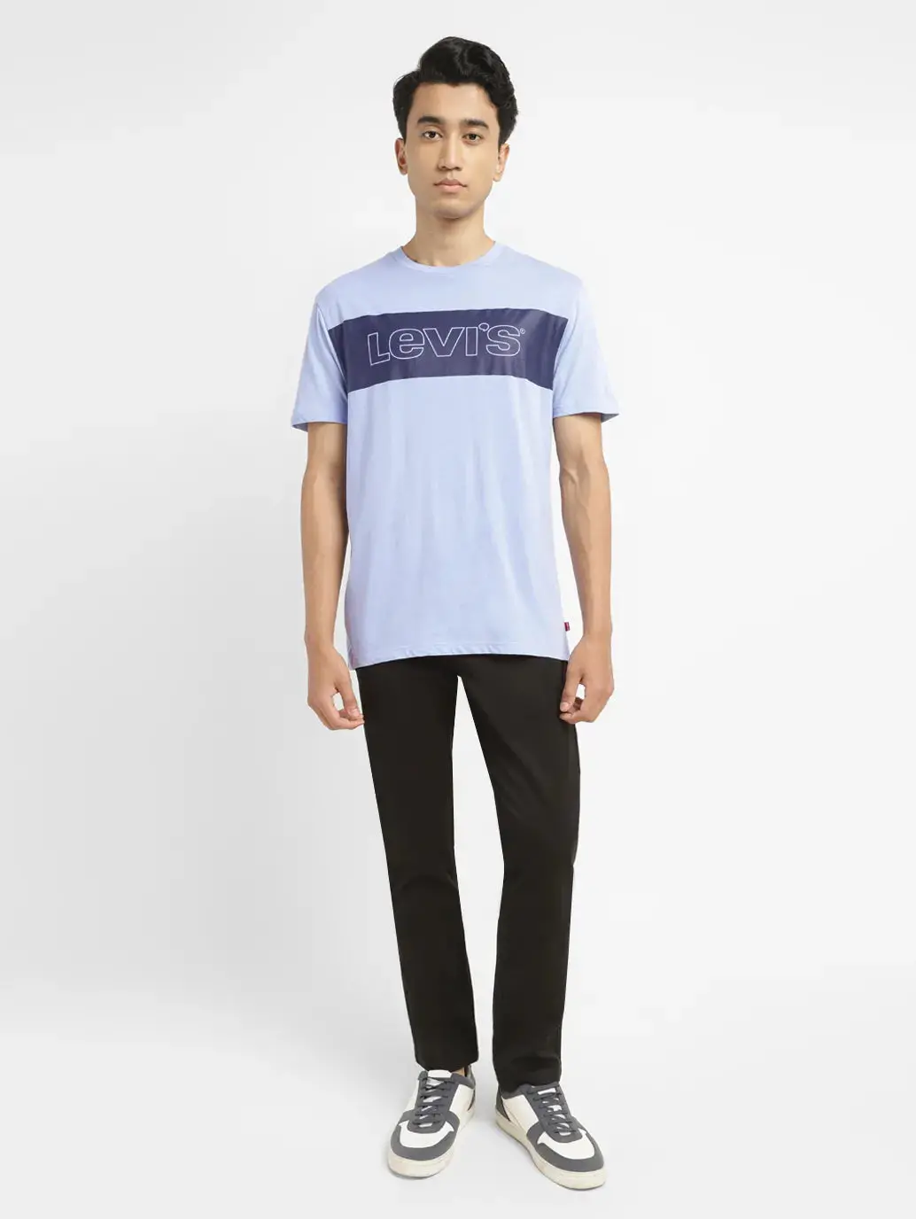 Men's Brand Logo Slim Fit T-Shirt 1