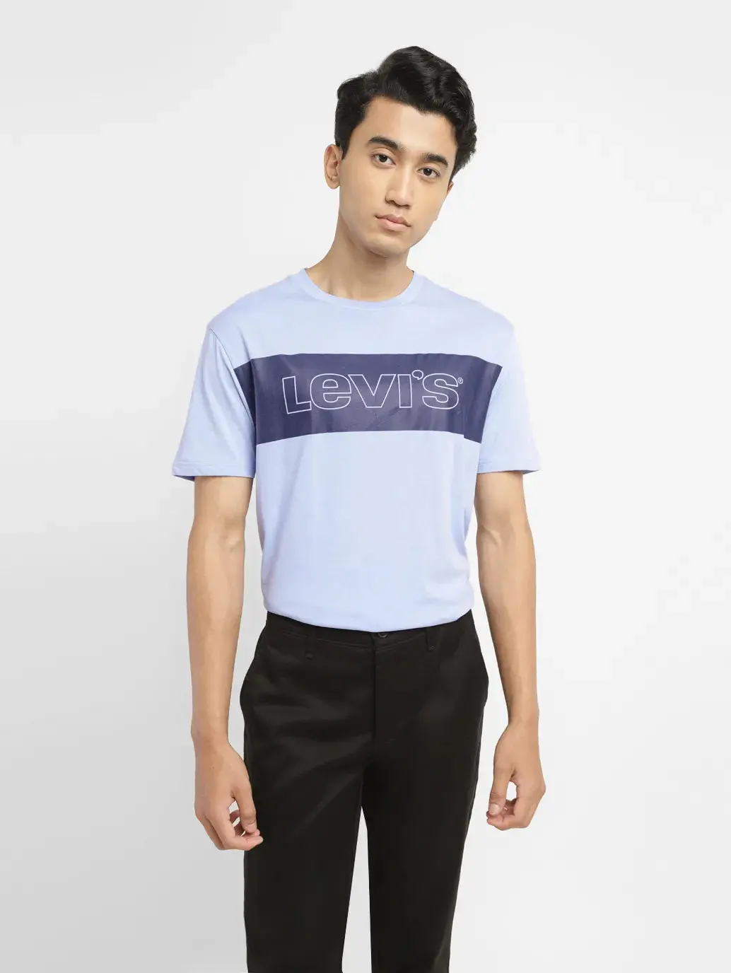 Men's Brand Logo Slim Fit T-Shirt 6