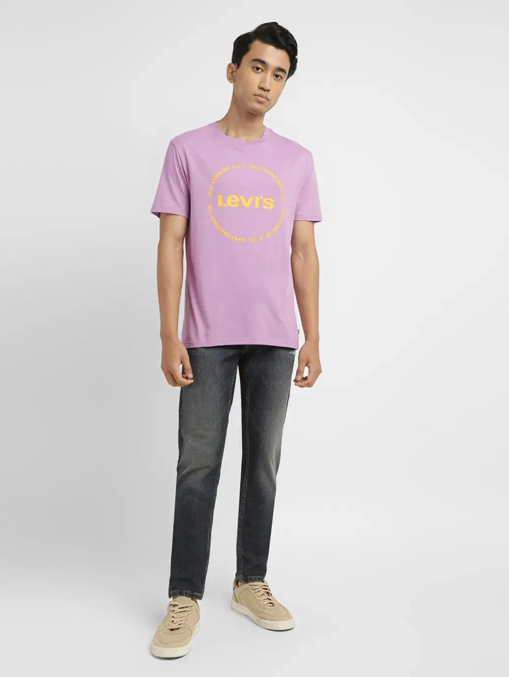Men's Brand Logo Slim Fit T-Shirt 1