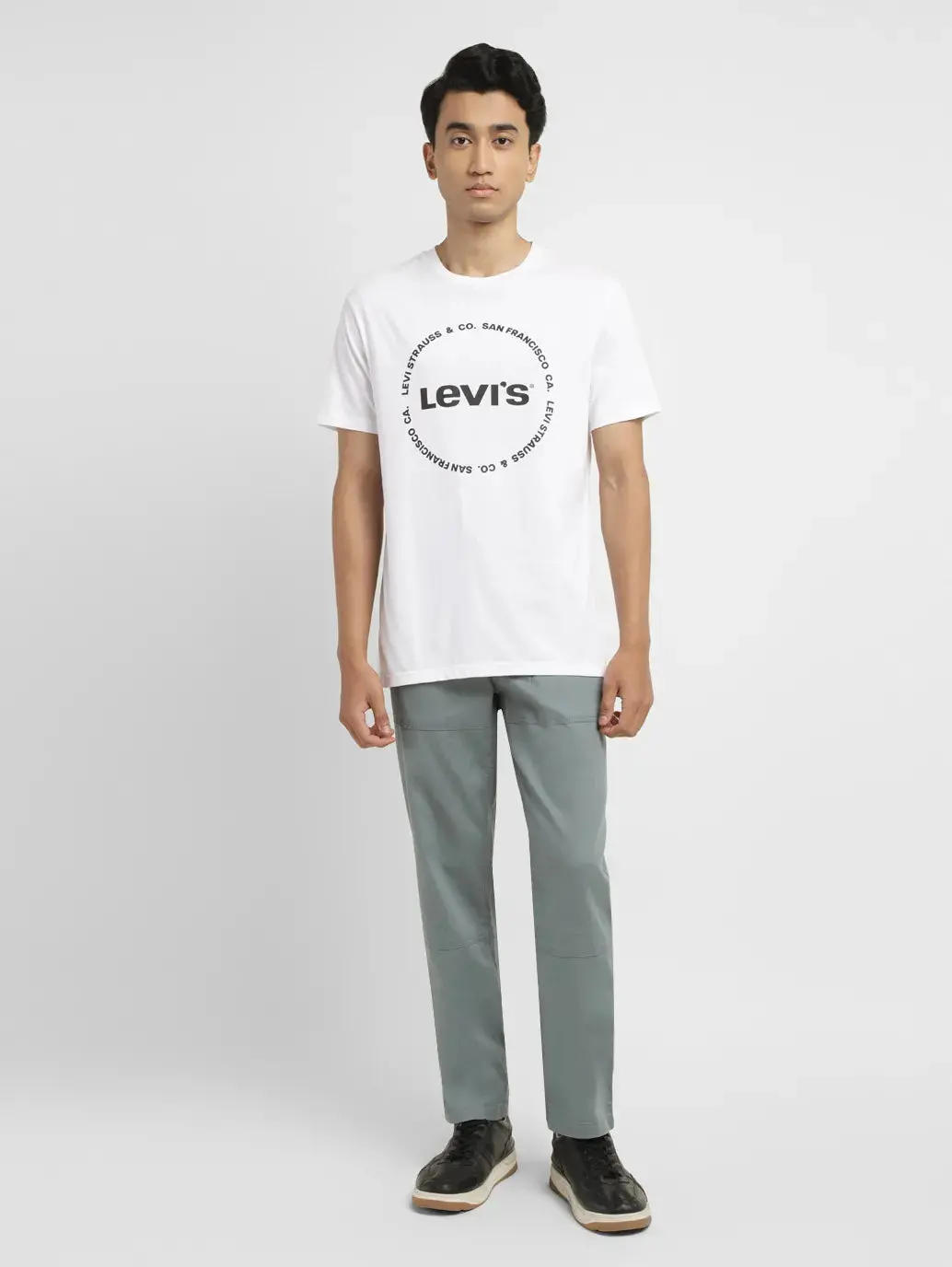Men's Brand Logo Slim Fit T-Shirt 1