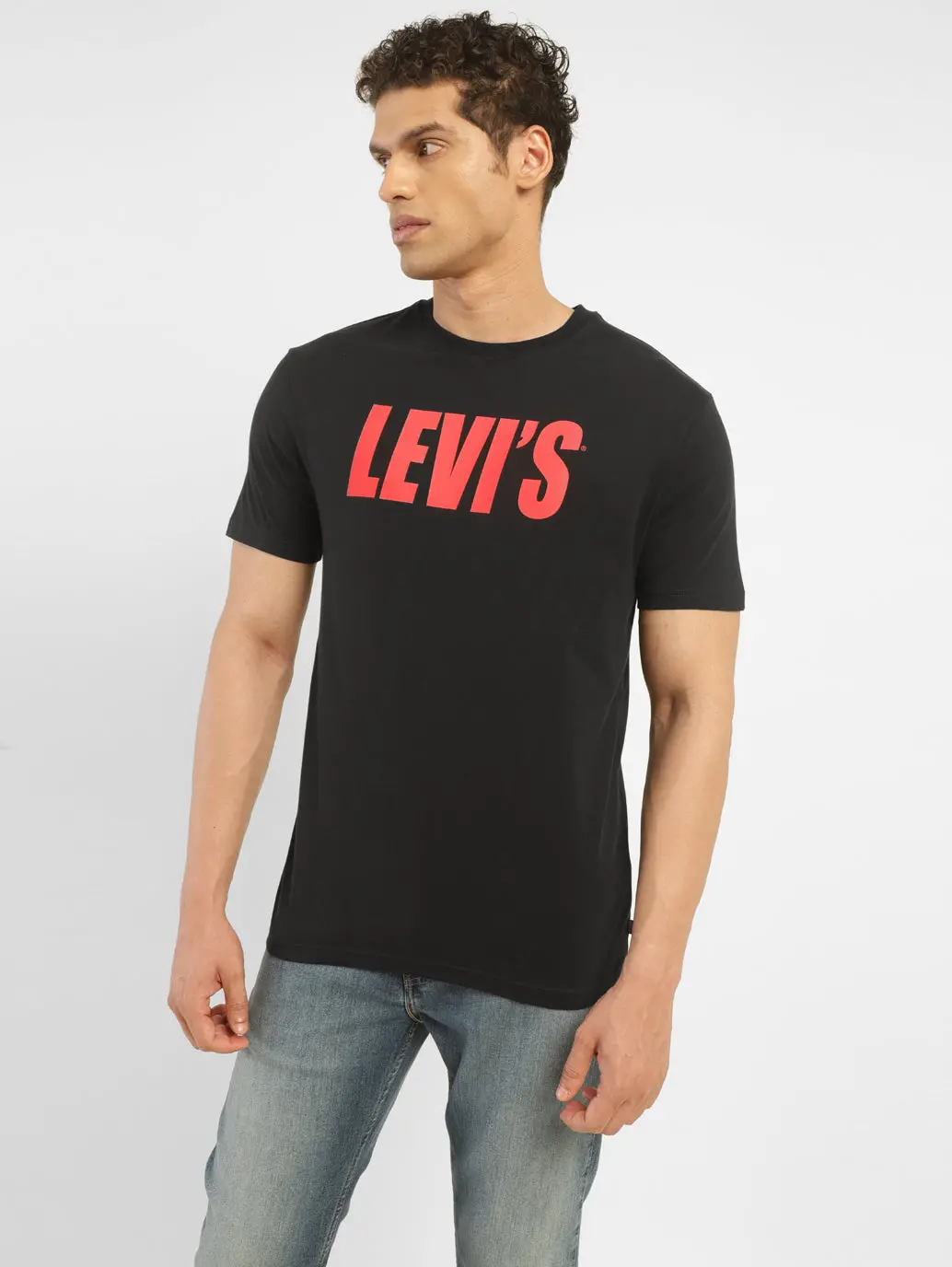 Men's Brand Logo Slim Fit T-Shirt 1