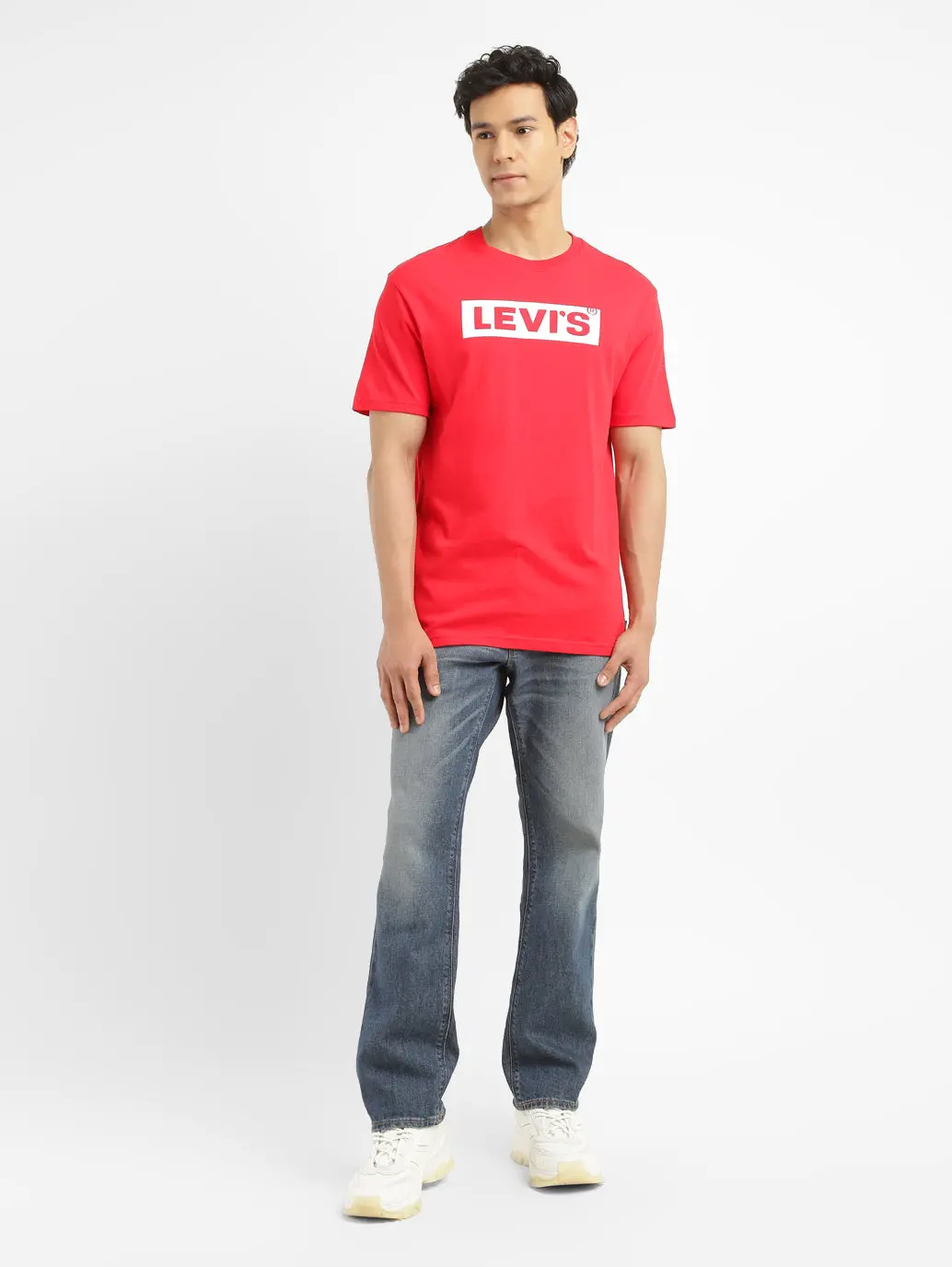 Men's Brand Logo Slim Fit T-Shirt 1