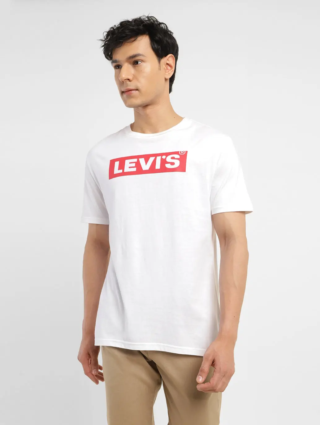 Men's Brand Logo Slim Fit T-Shirt 1