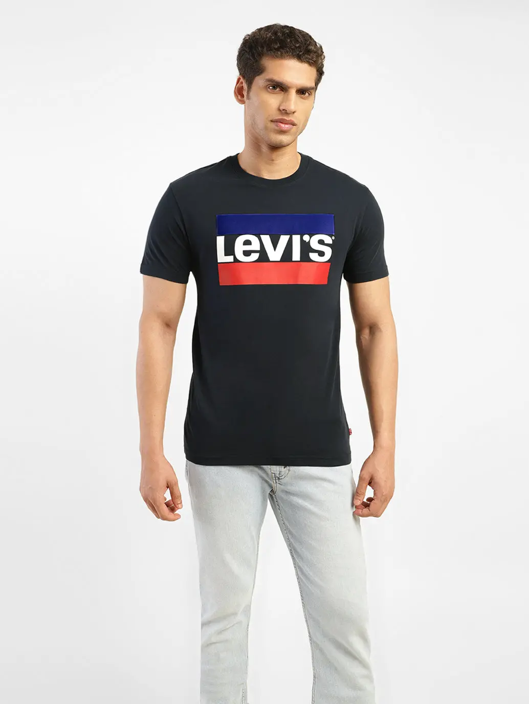 Men's Brand Logo Slim Fit T-Shirt 1