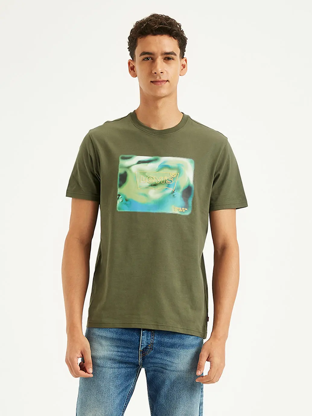 Men's Graphic Print Slim Fit T-Shirt 2