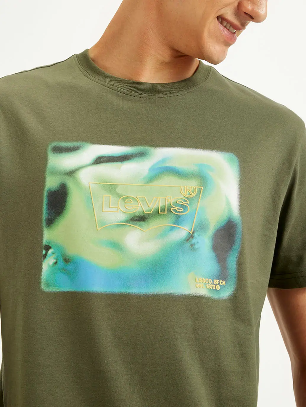 Men's Graphic Print Slim Fit T-Shirt 4