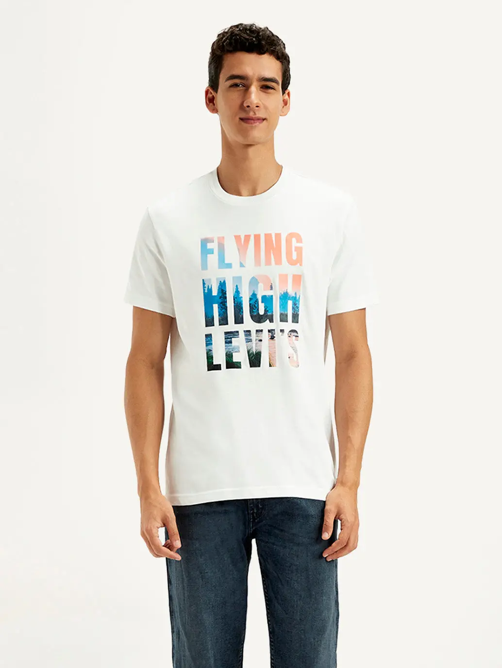 Men's Graphic Print Slim Fit T-Shirt 1