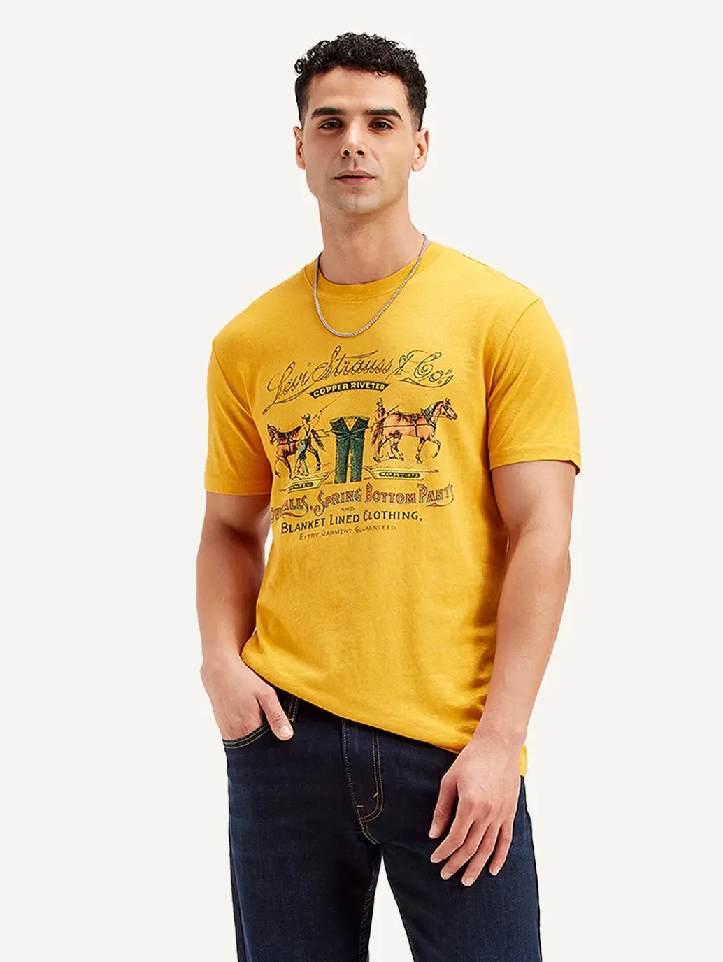 Men's Graphic Print Slim Fit T-Shirt 1