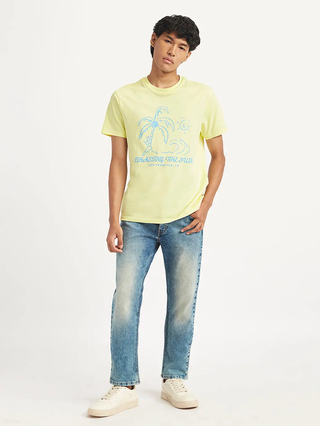 Men's Graphic Print Slim Fit T-Shirt 1