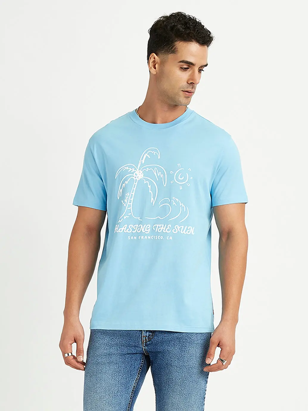 Men's Graphic Print Slim Fit T-Shirt 1