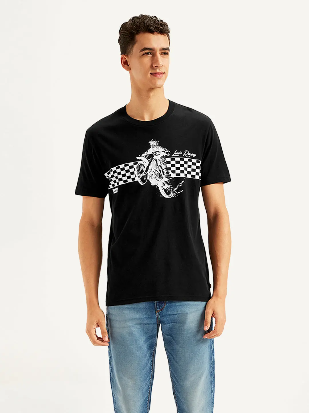 Men's Graphic Print Slim Fit T-Shirt 1