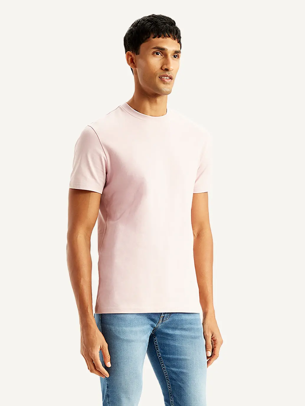Men's Solid Slim Fit T-Shirt 1