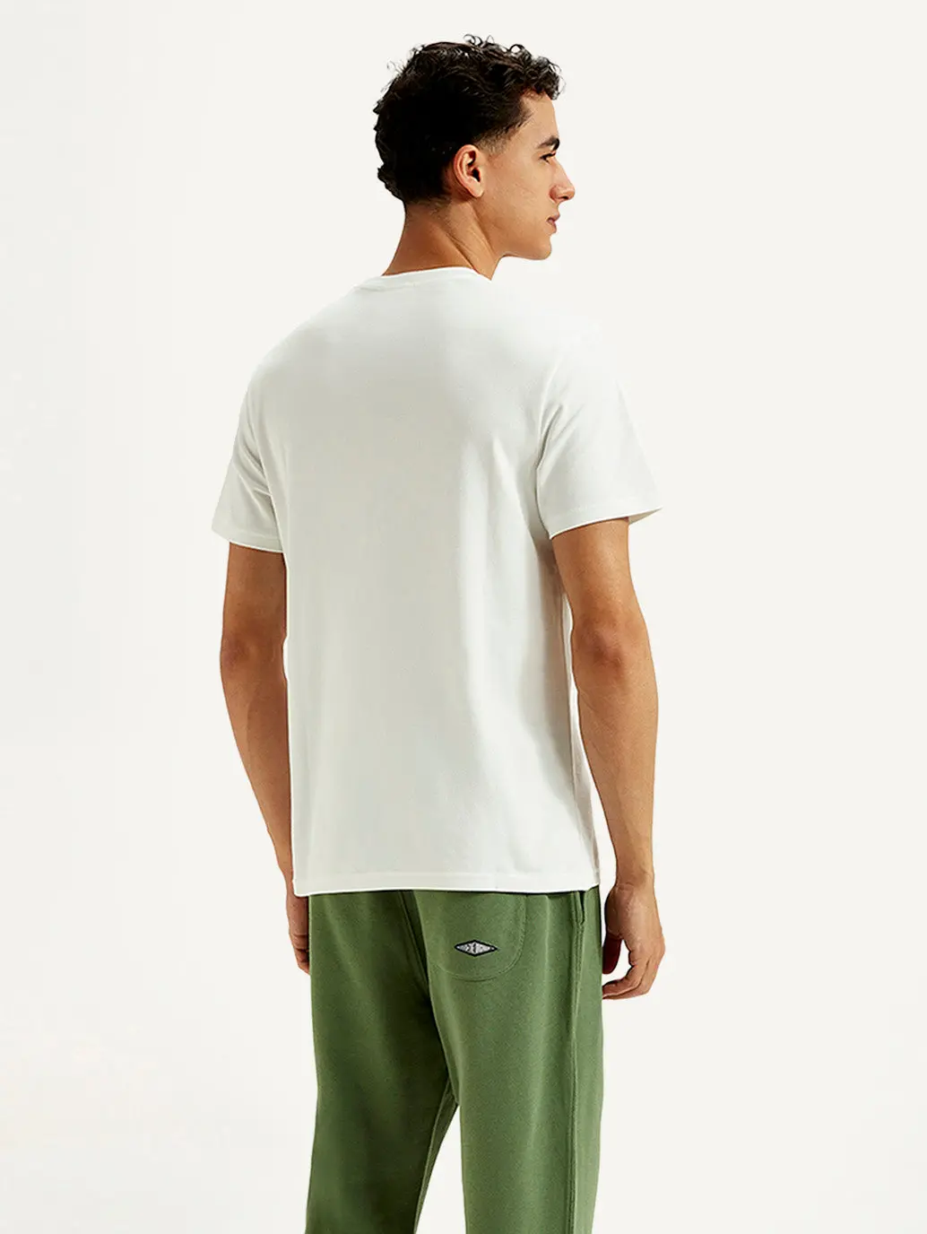 Men's Solid Slim Fit T-Shirt 3