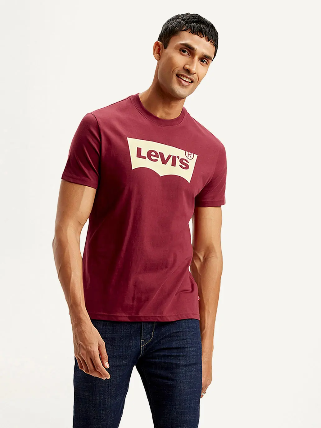 Men's Brand Logo Slim Fit T-Shirt 1