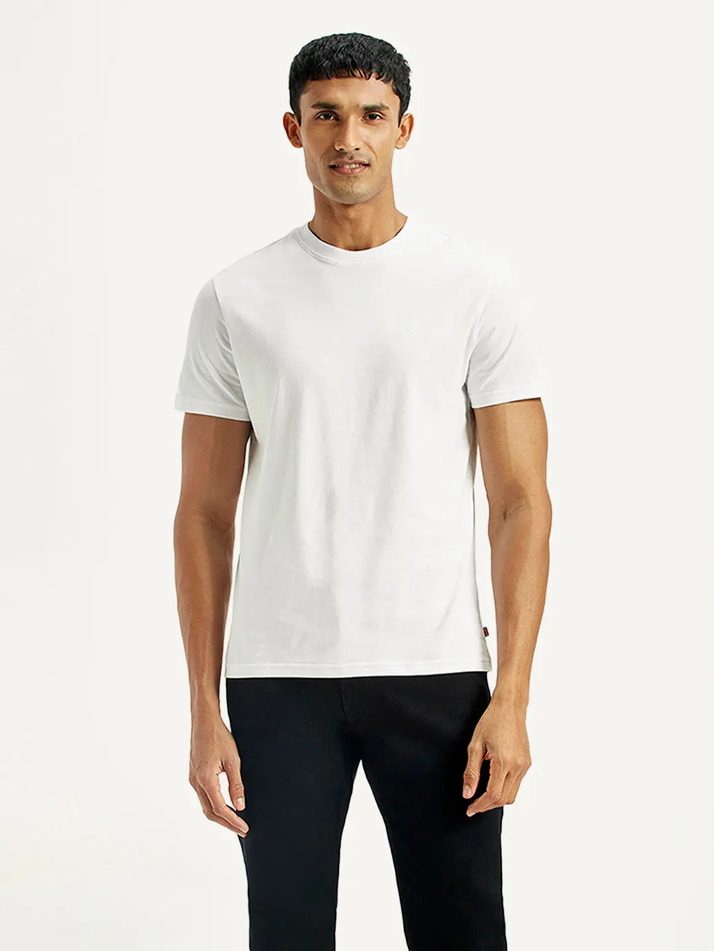 Men's Solid Slim Fit T-Shirt 1