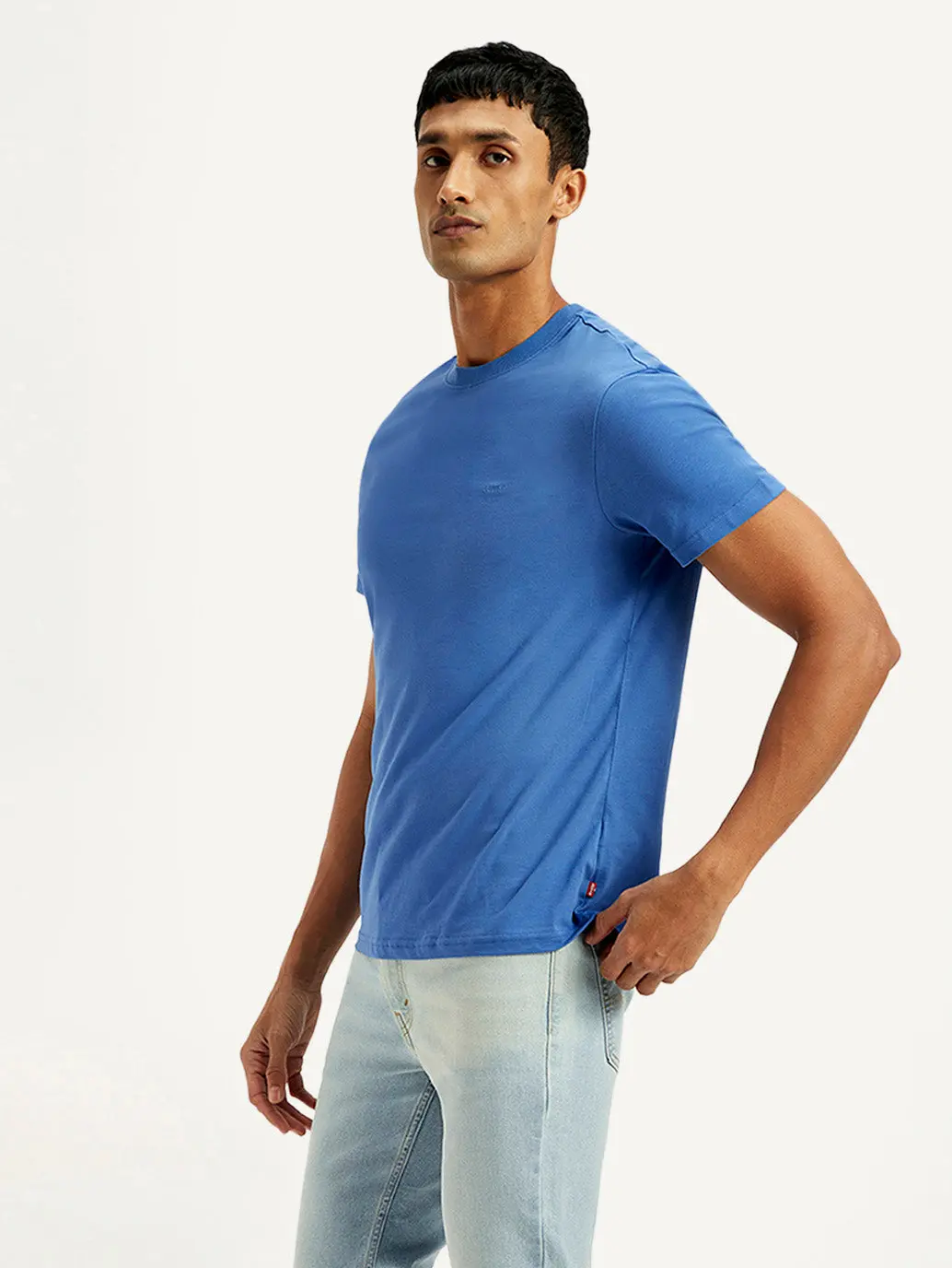 Men's Solid Slim Fit T-Shirt 4