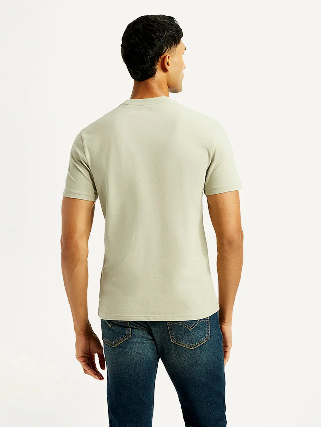 Men's Solid Slim Fit T-Shirt 2