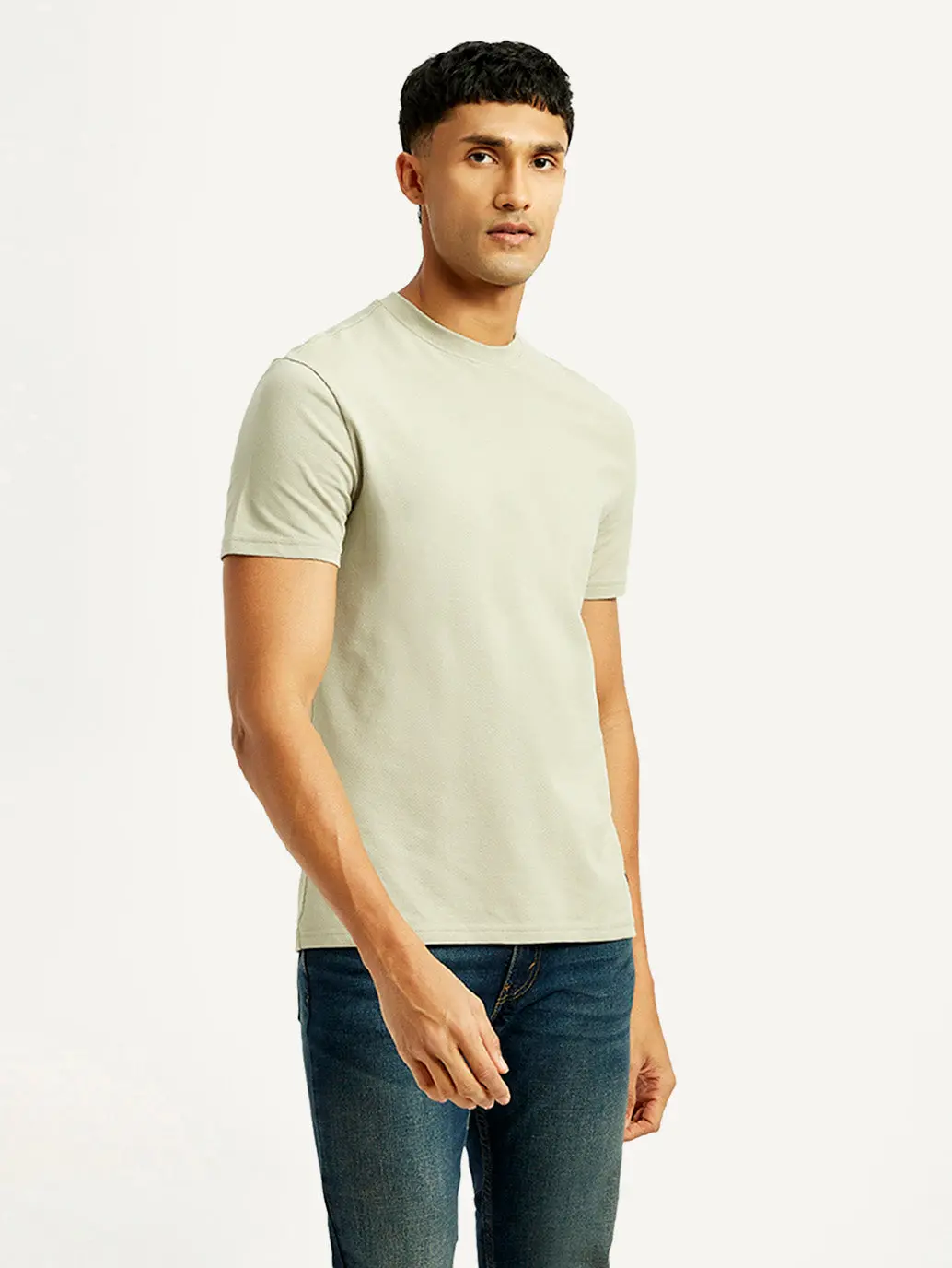 Men's Solid Slim Fit T-Shirt 4