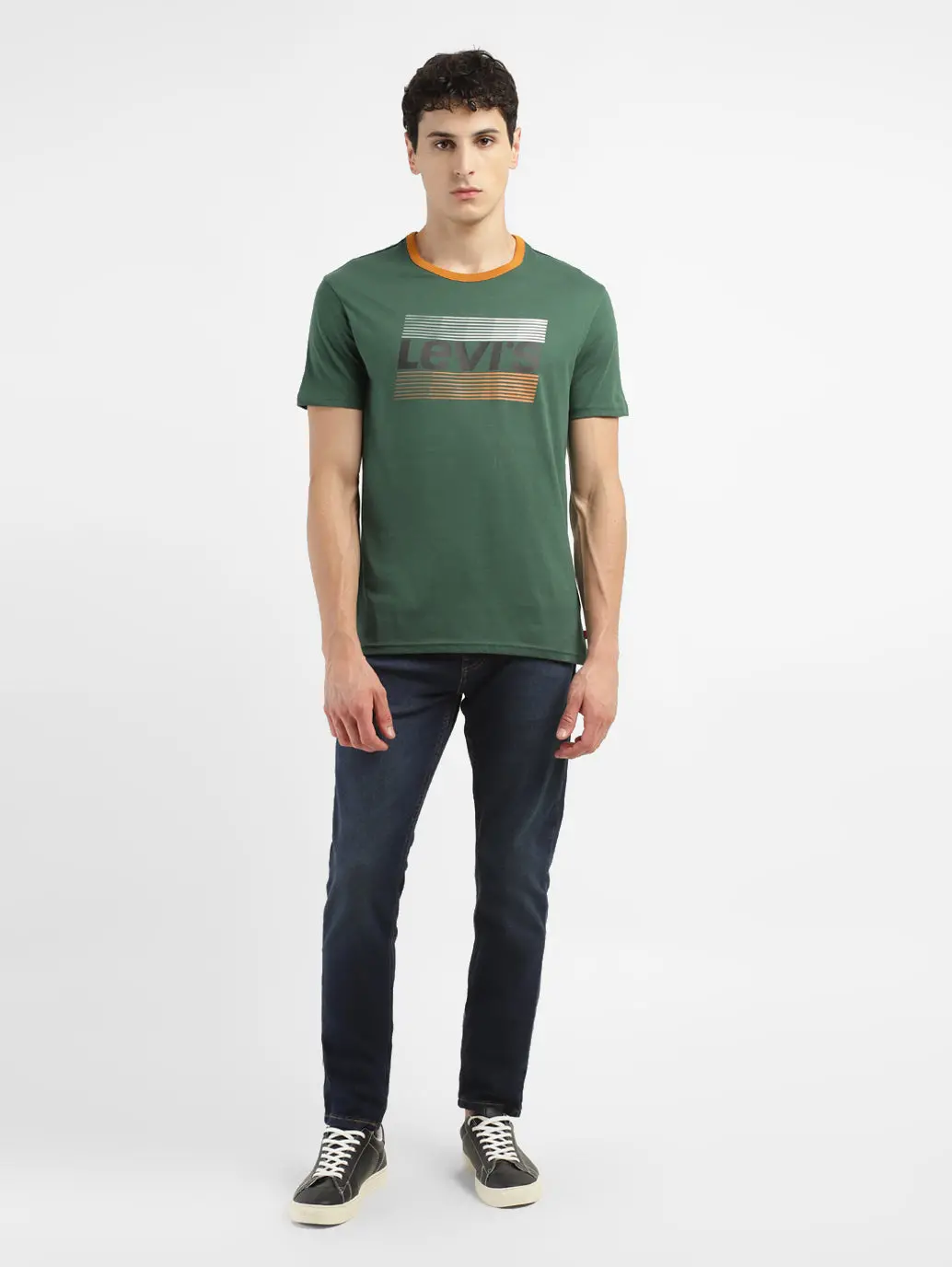 Men's Brand Logo Slim Fit T-Shirt 1