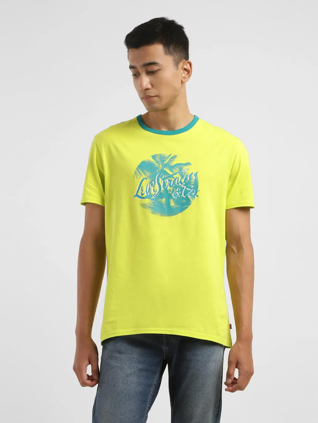 Men's Graphic Crew Neck T-Shirt 1