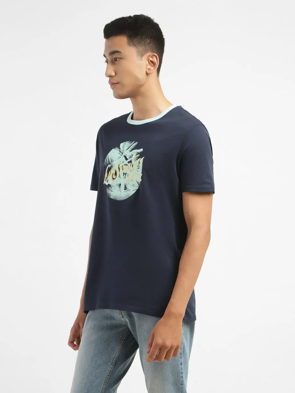 Men's Graphic Crew Neck T-Shirt 4