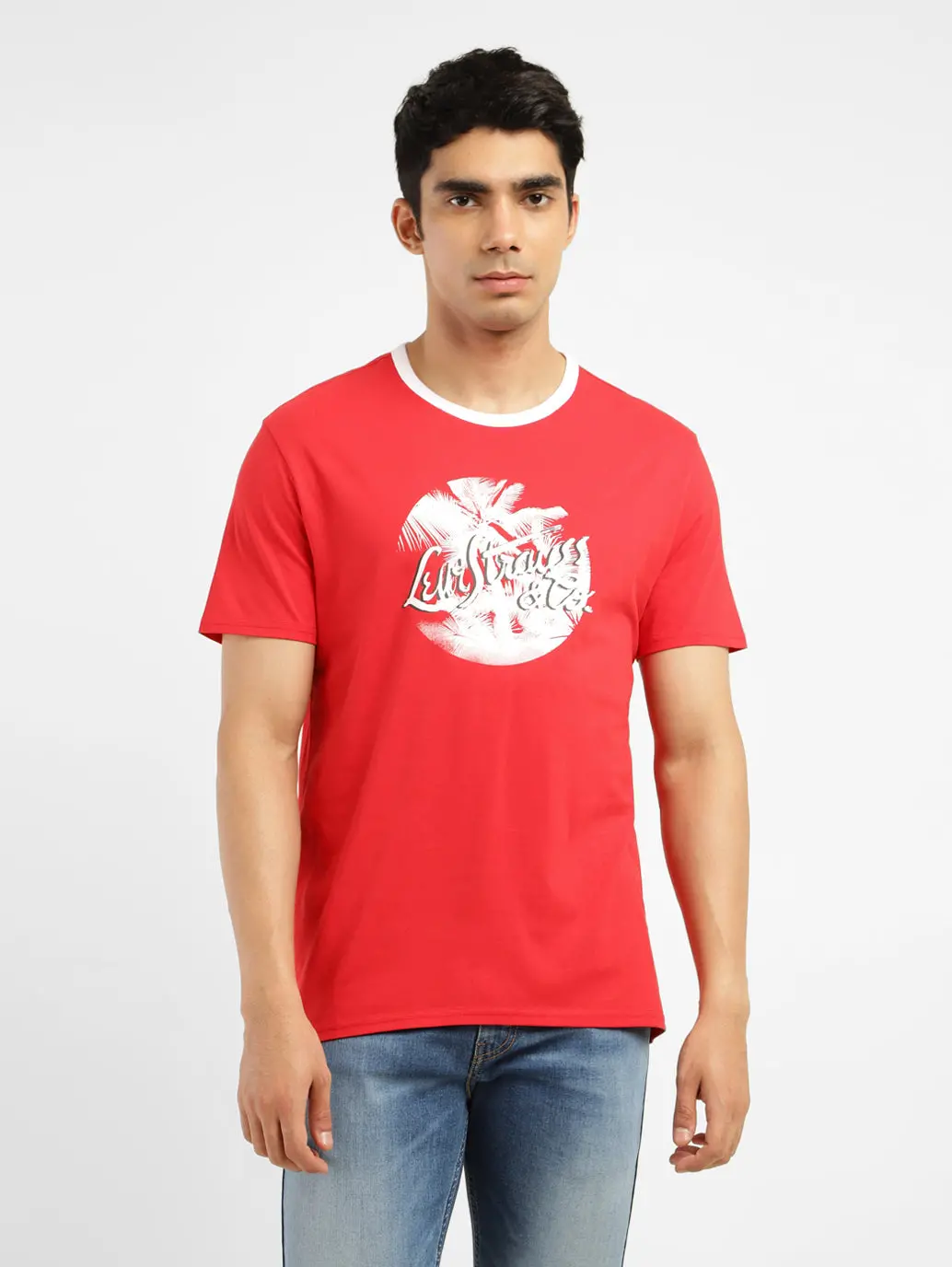 Men's Graphic Crew Neck T-Shirt 1
