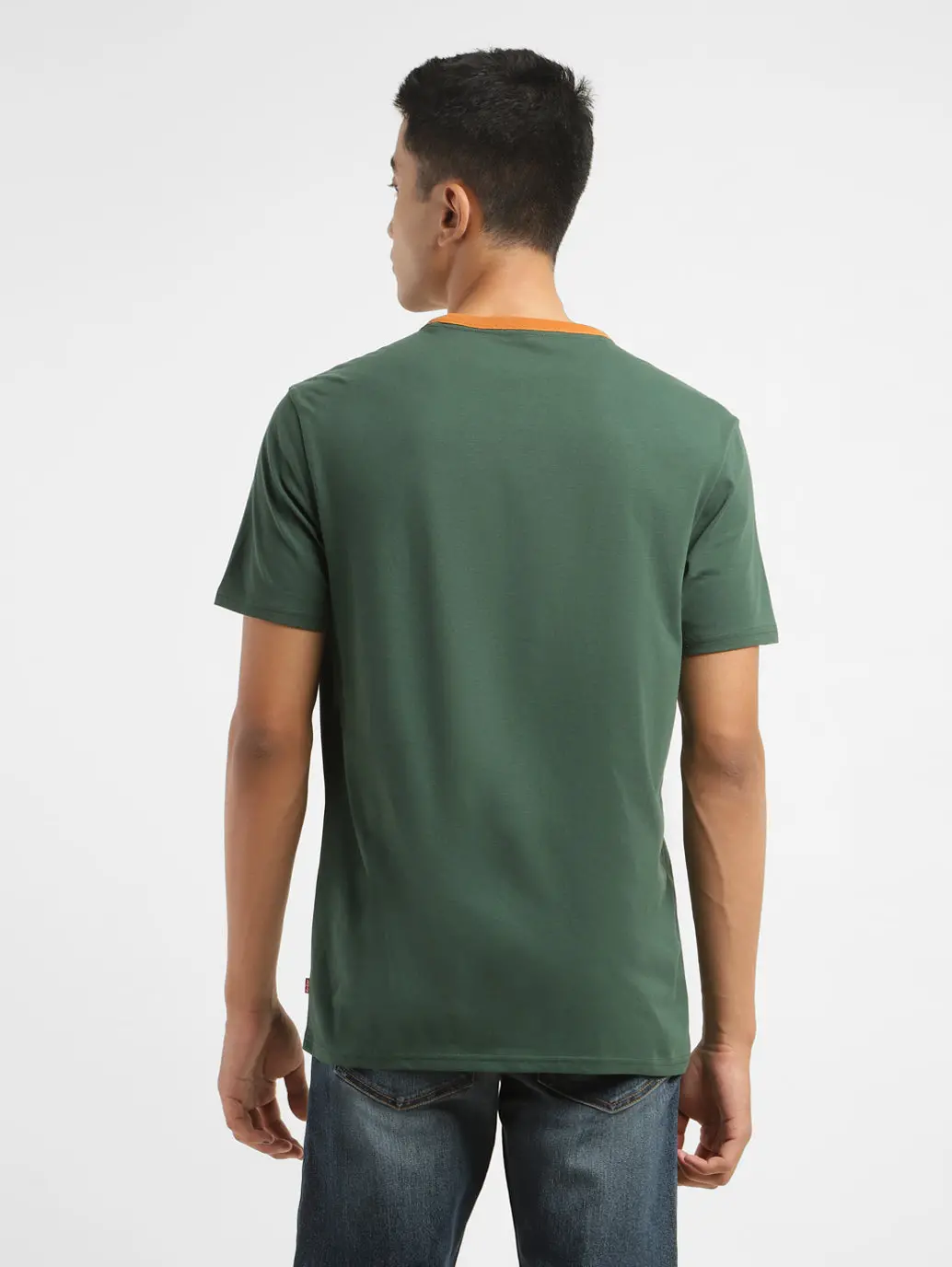 Men's Brand Logo Crew Neck T-Shirt 2