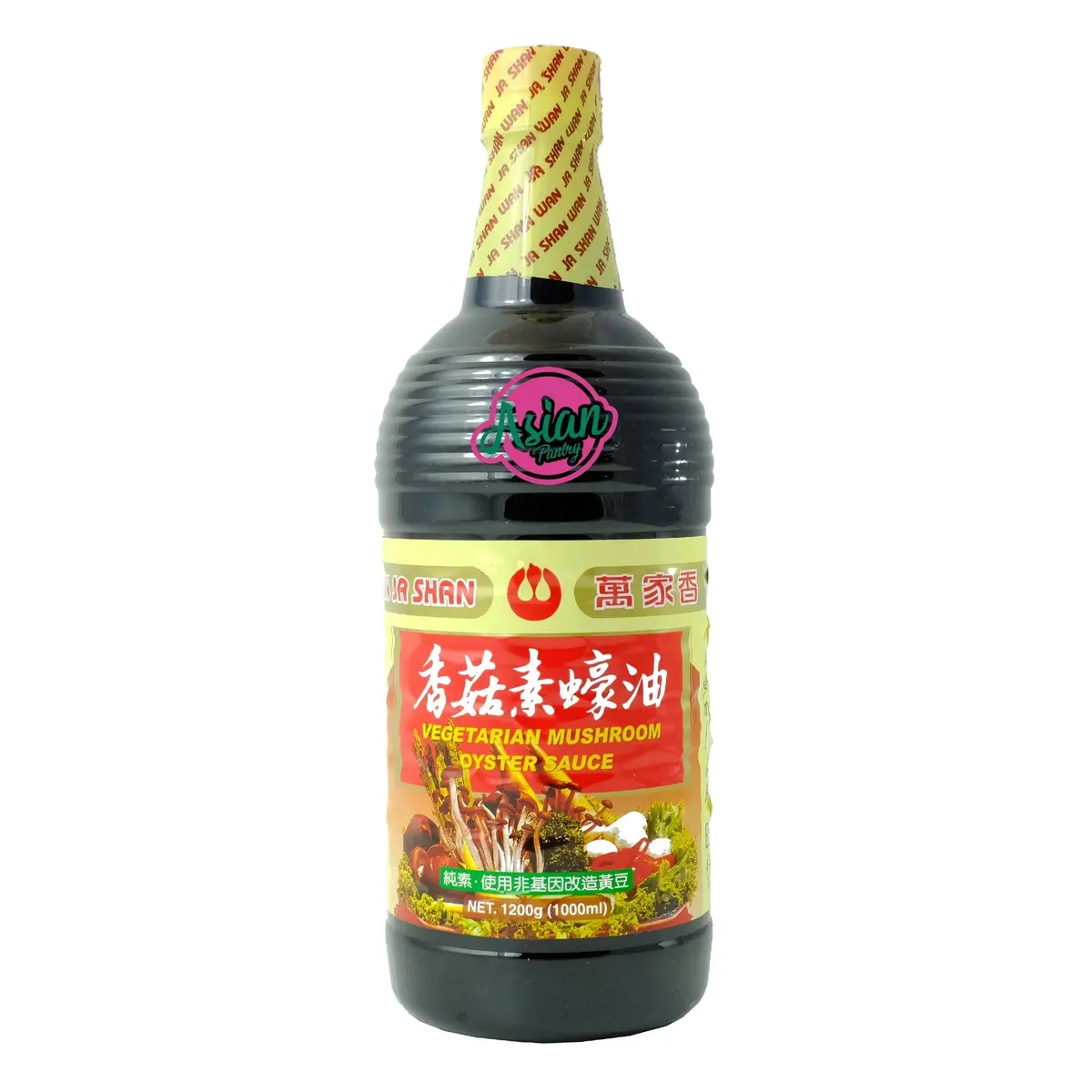 Wan Ja Shan Vegetarian Mushroom Oyster Sauce 1000Ml 1