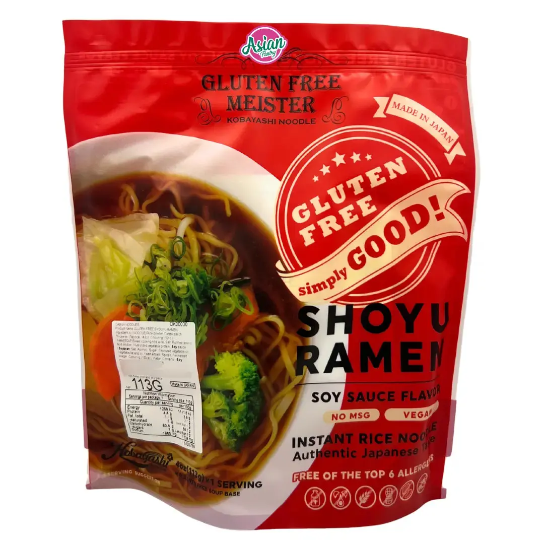 Kobayashi Gluten Free Ramen Soy Sauce Flavour 113G 1