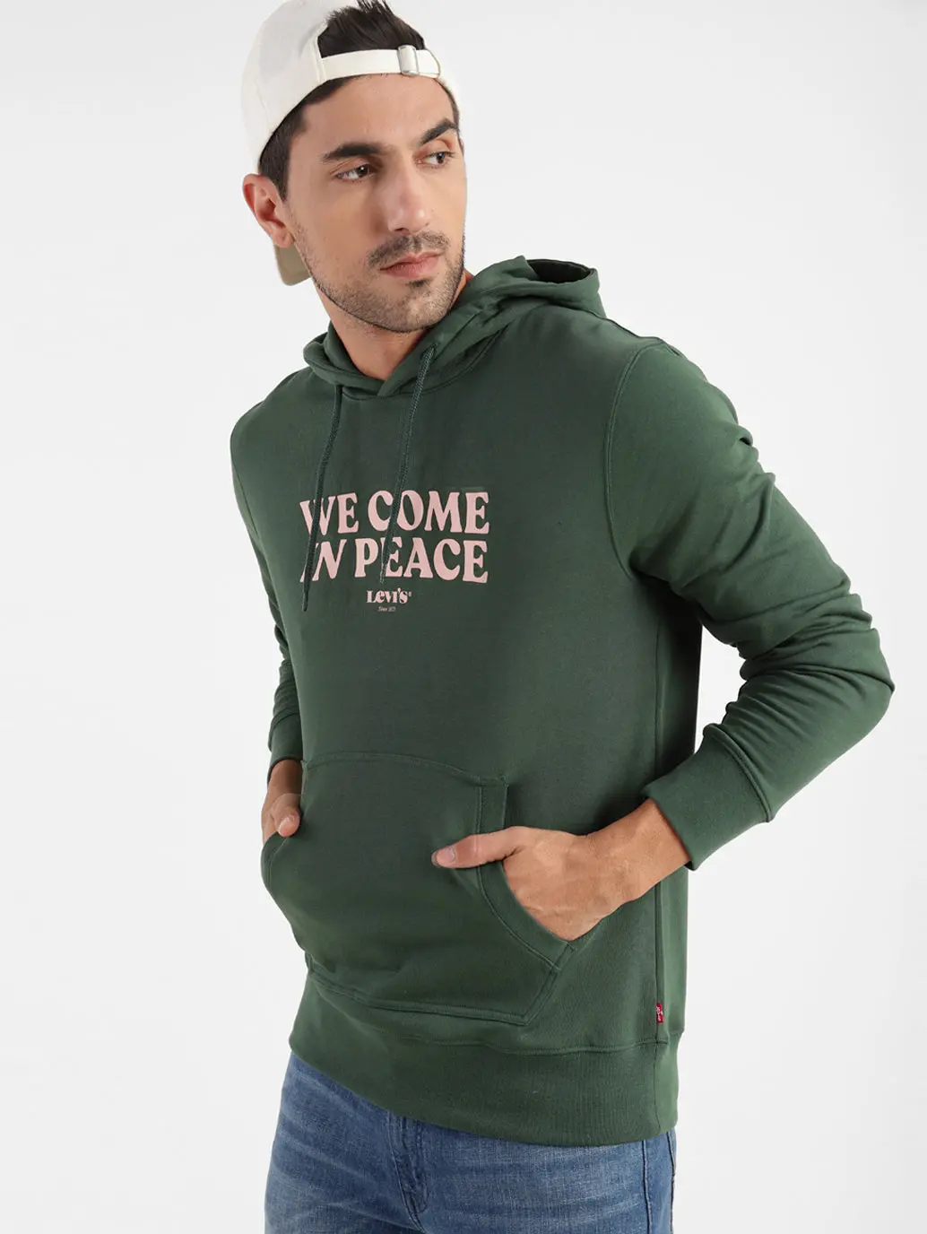 Men's Printed Hooded Sweatshirt 1