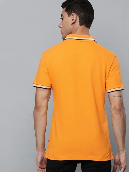 Men's Solid Polo T-Shirt 3
