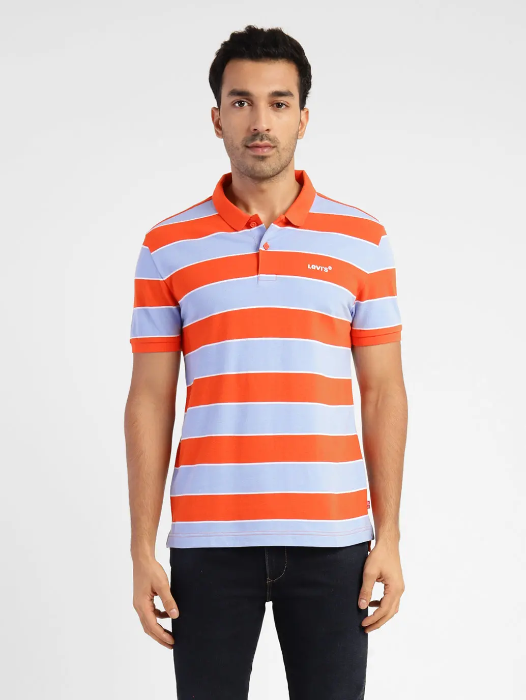Men's Colorblock Polo T-Shirt 1